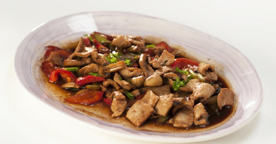 №93. Мясо с шампиньонами
