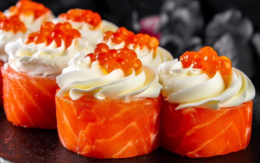 Филадельфия с икрой