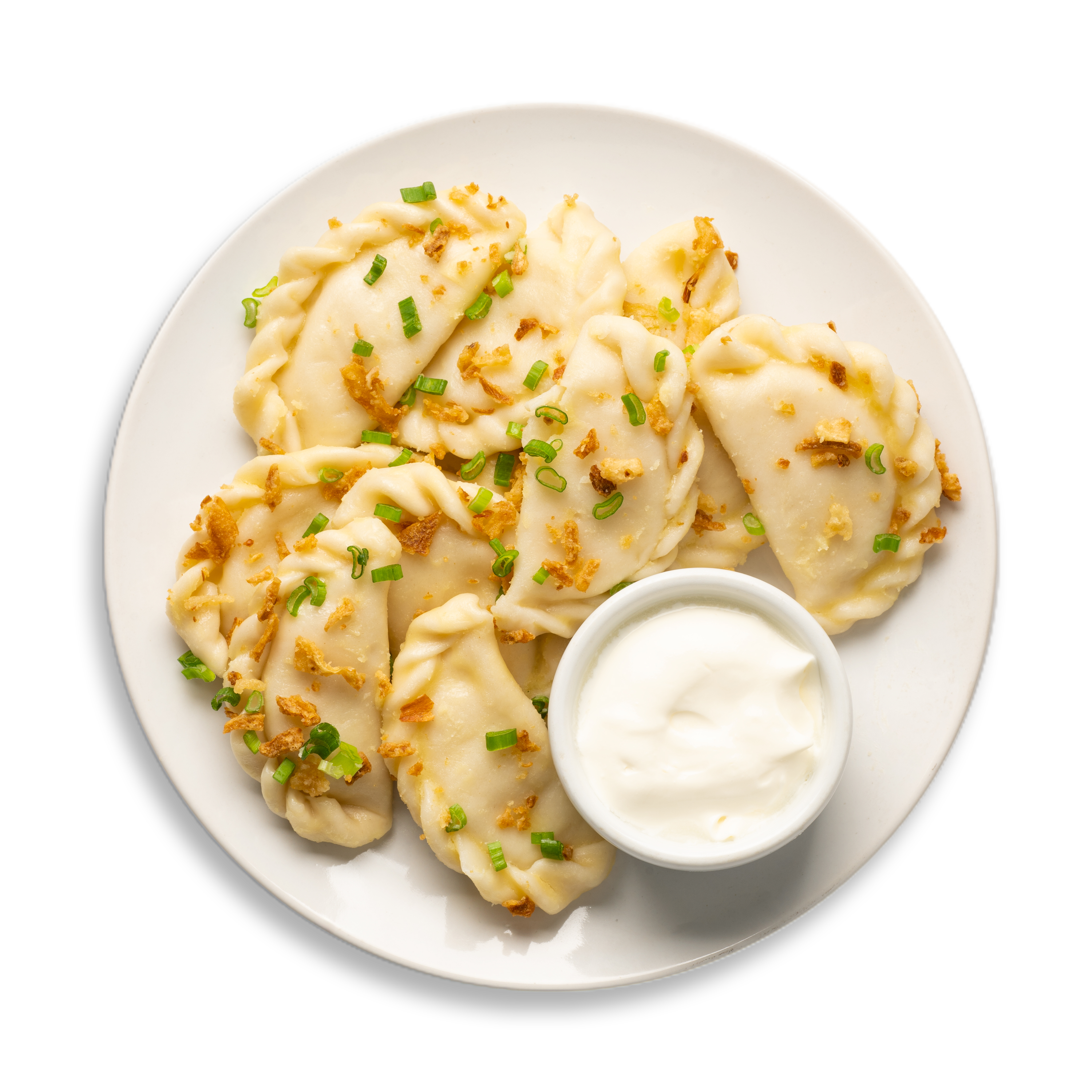 Вареники с картофелем