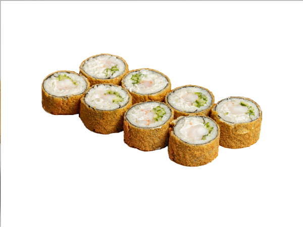 Жареный с креветкой