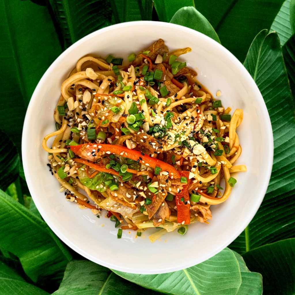 WOK со свининой
