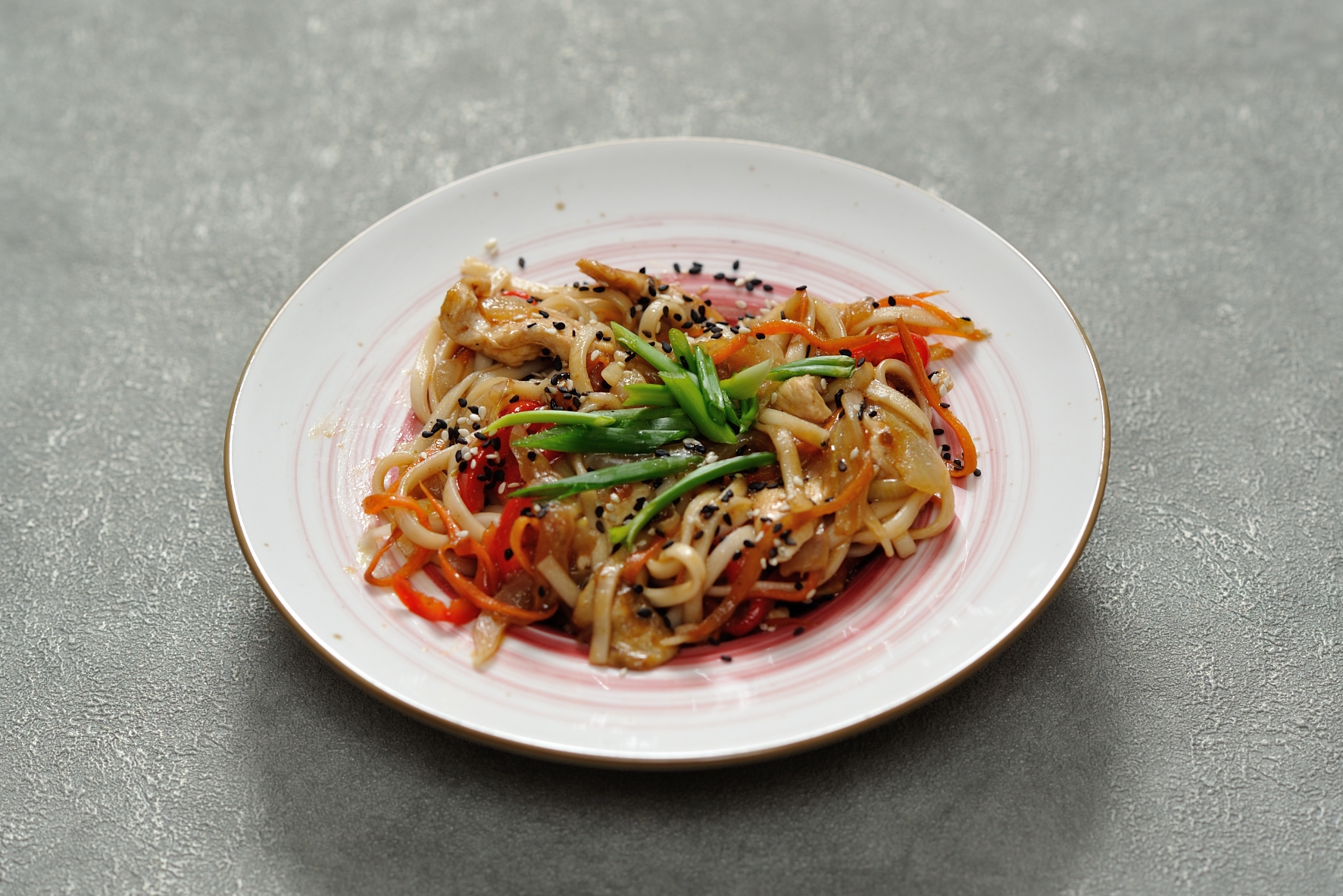 Wok со свининой