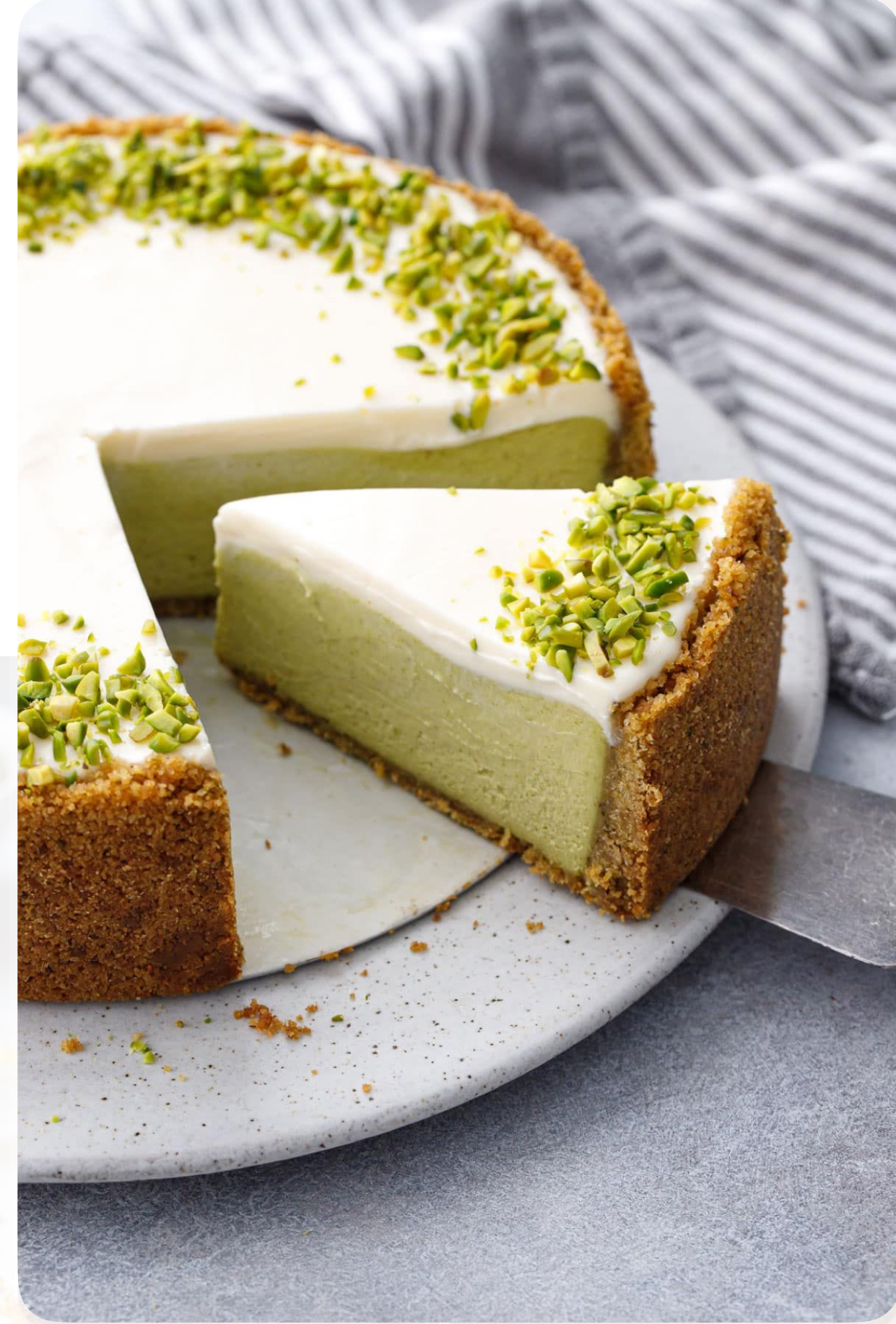 Чизкейк фисташка