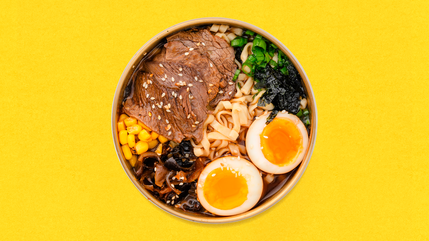 Средний Рамен с говядиной