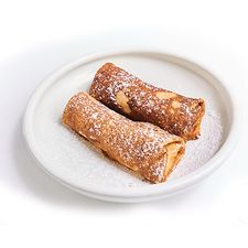 Блинчики с яблоком и корицей