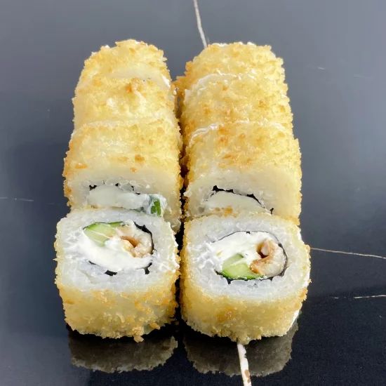 Темпура угорь-лосось