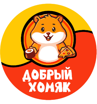 Добрый Хомяк - логотип