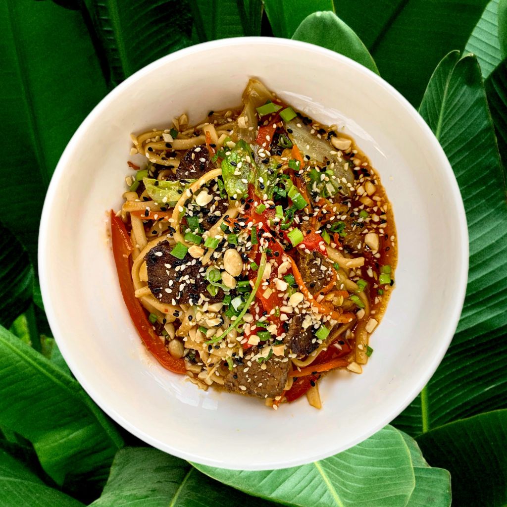 WOK с говядиной