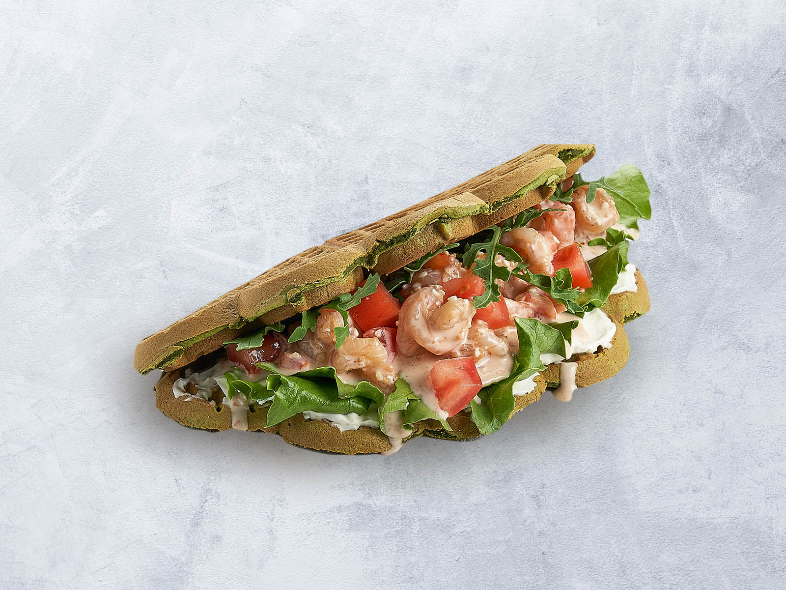 Рекер Ост на шпинатном.