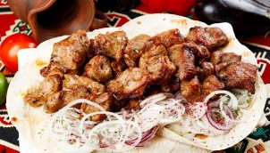 Шашлык из мякоти ягненка