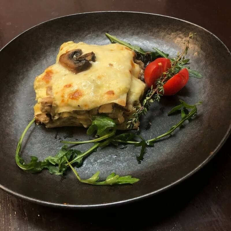 Лазанья с куриной грудкой
