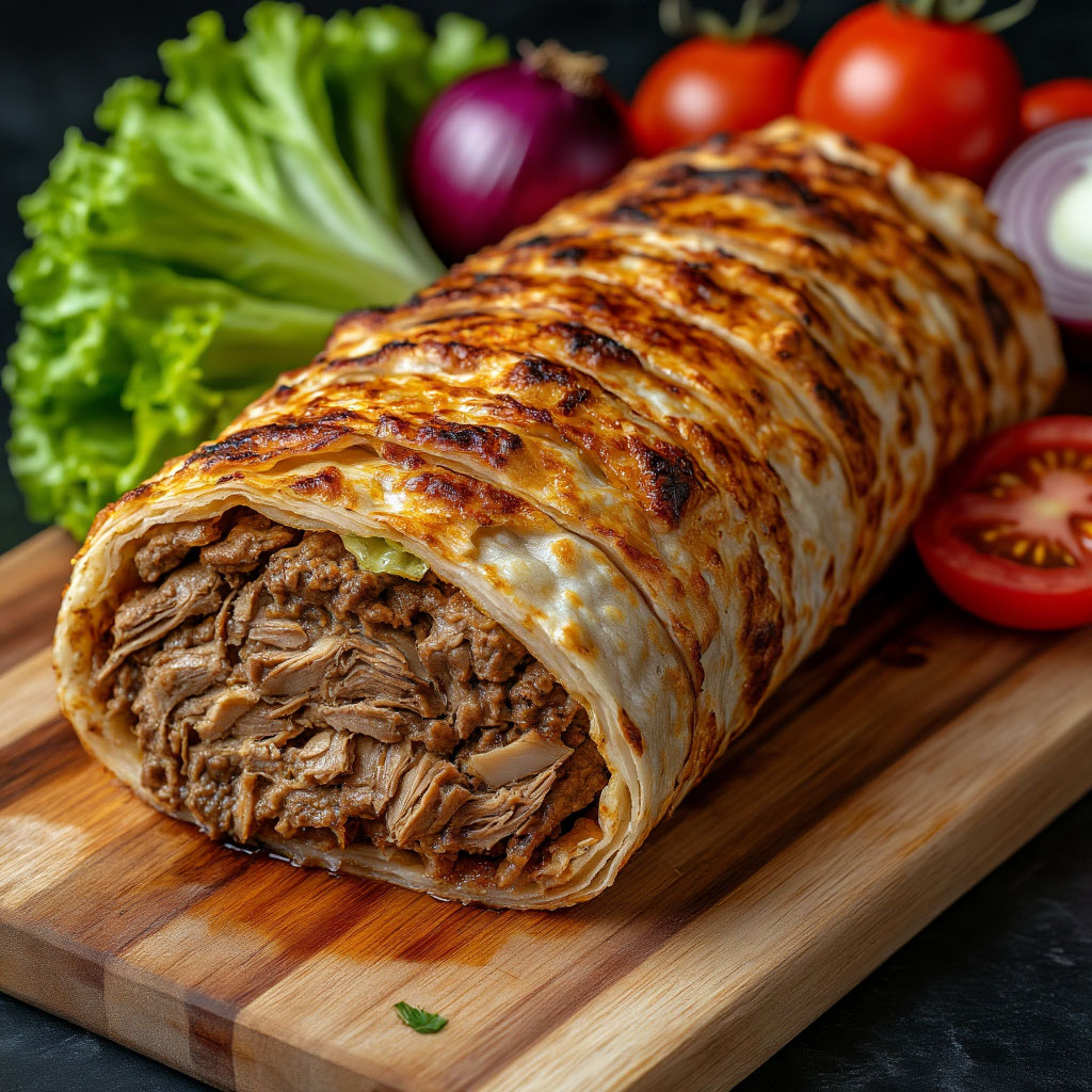 Большая Шаурма с курицей стандарт