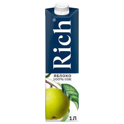 Сок "Rich" Яблочный 1л