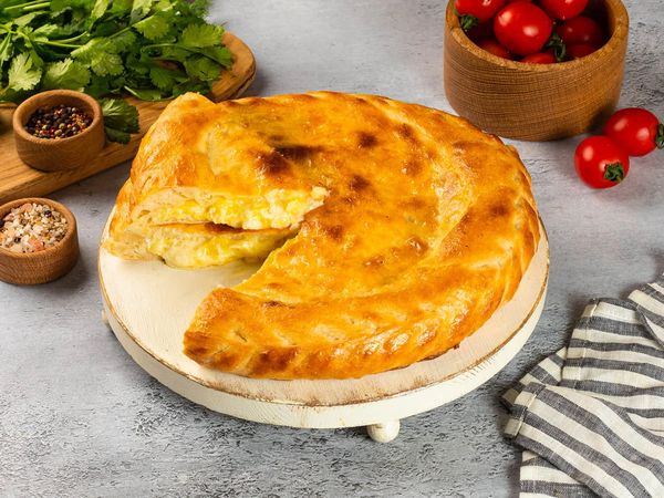 Осет.пирог с сыром и карт. "Картофджын"
