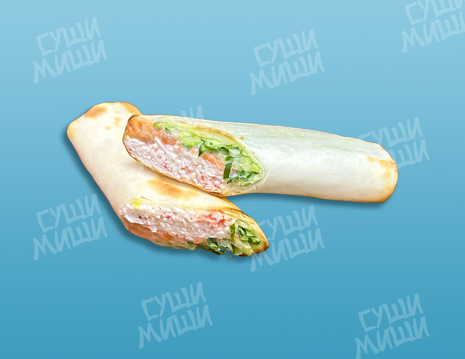 Блинчик Харумаки с Лососем