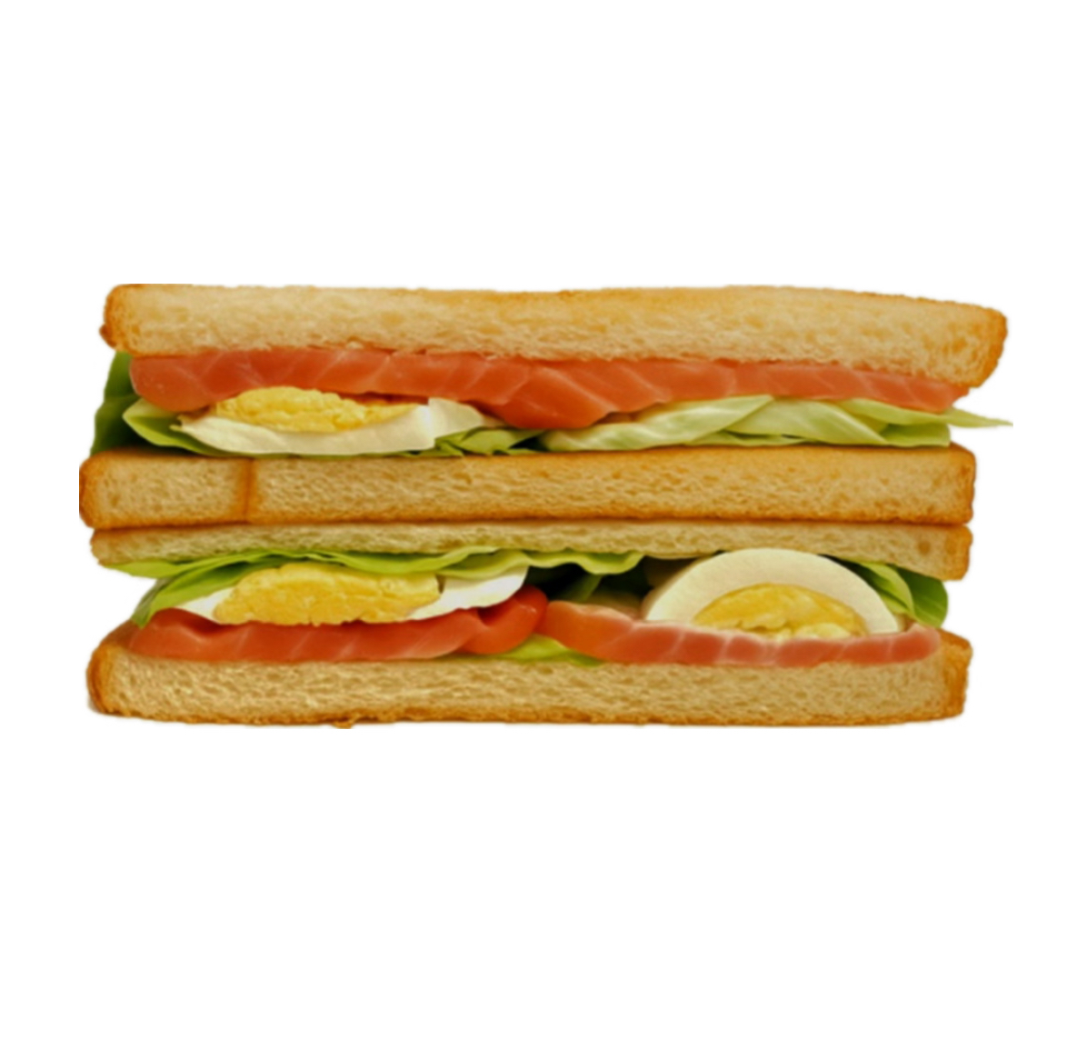 Сендвич с лососем