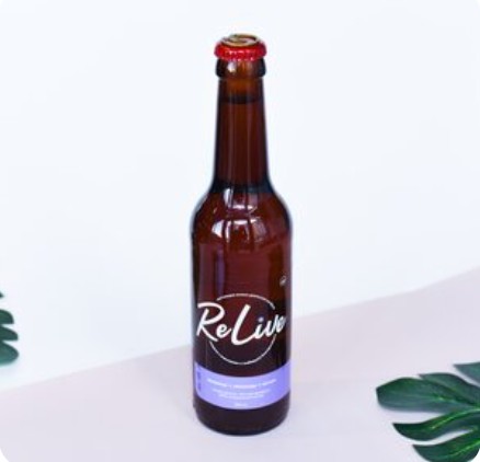 Комбуча ReLive на белом чае (Ежевика, лаванда, анчан)