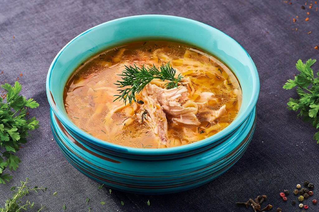 Лапша куриная