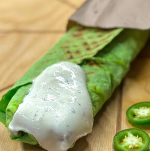 Шаурма зеленая