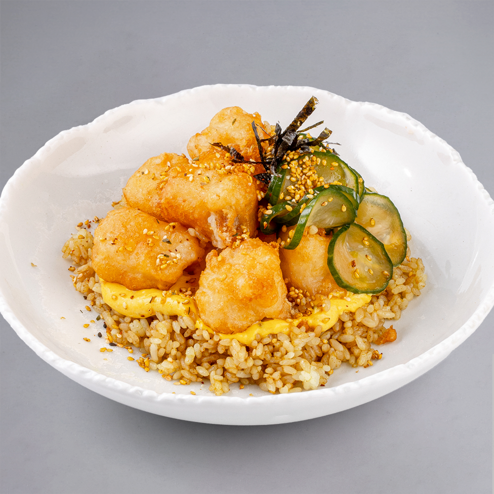 Треска в кляре с соусом Майо