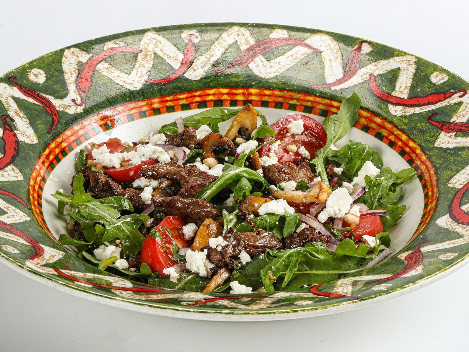 Салат с говядиной