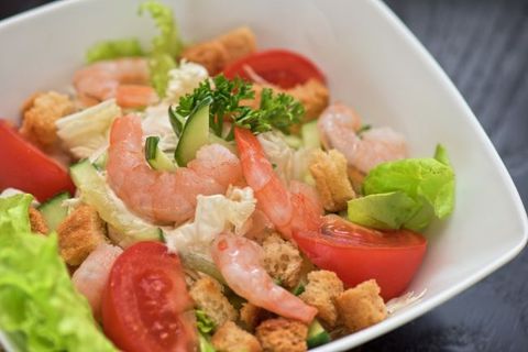 Цезарь с креветками