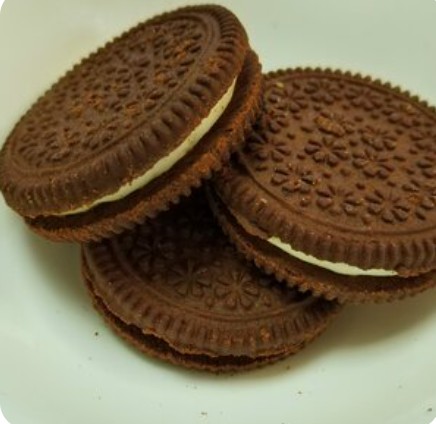 Печеньки черные 3шт