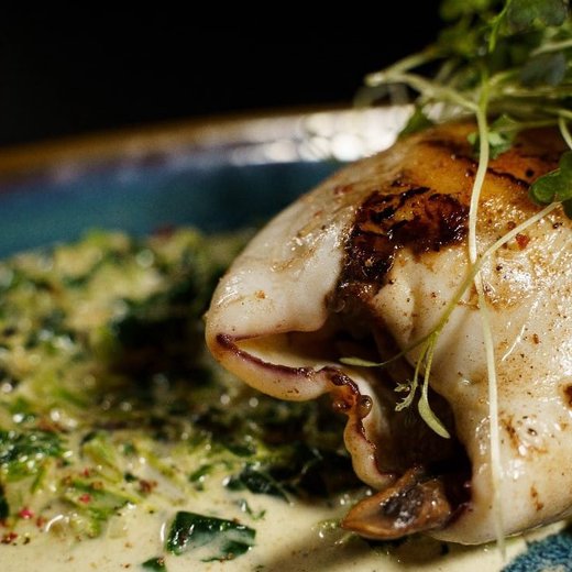 Фаршированный кальмар