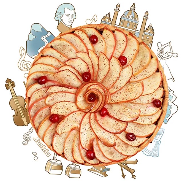 Австрийский штрудель (средний)