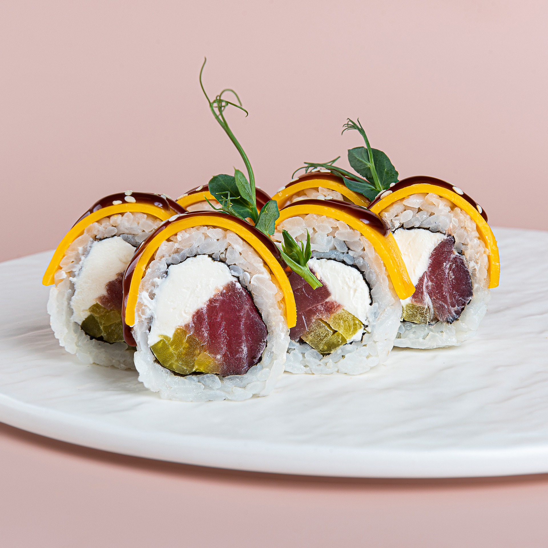 Ролл Тунец-чеддер