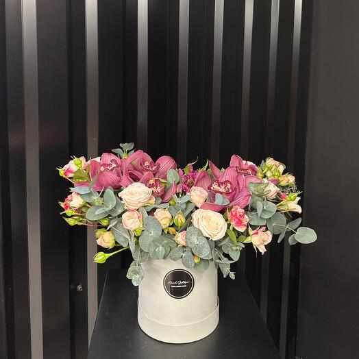 Цветы в коробке 7