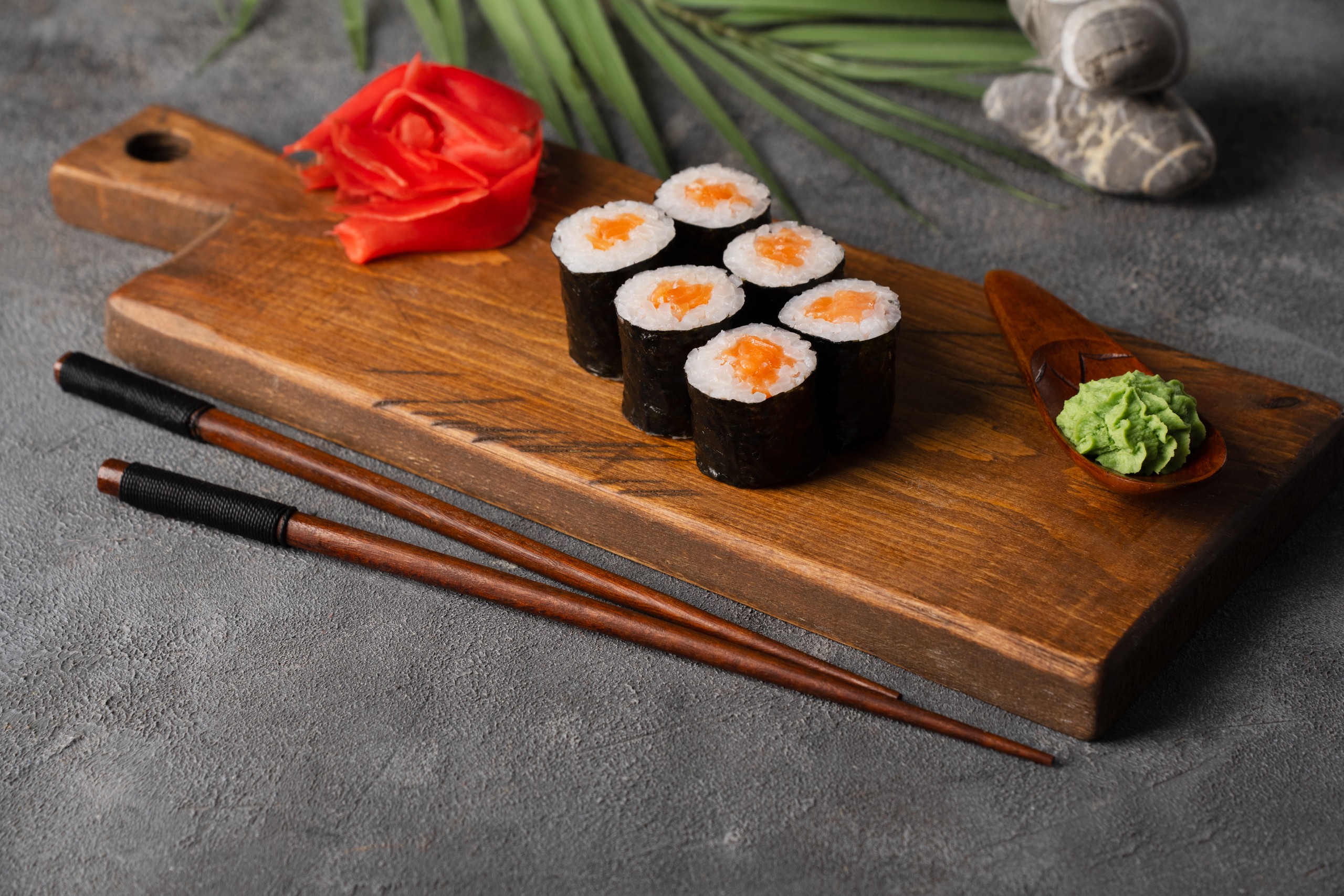 Ролл с Лососем