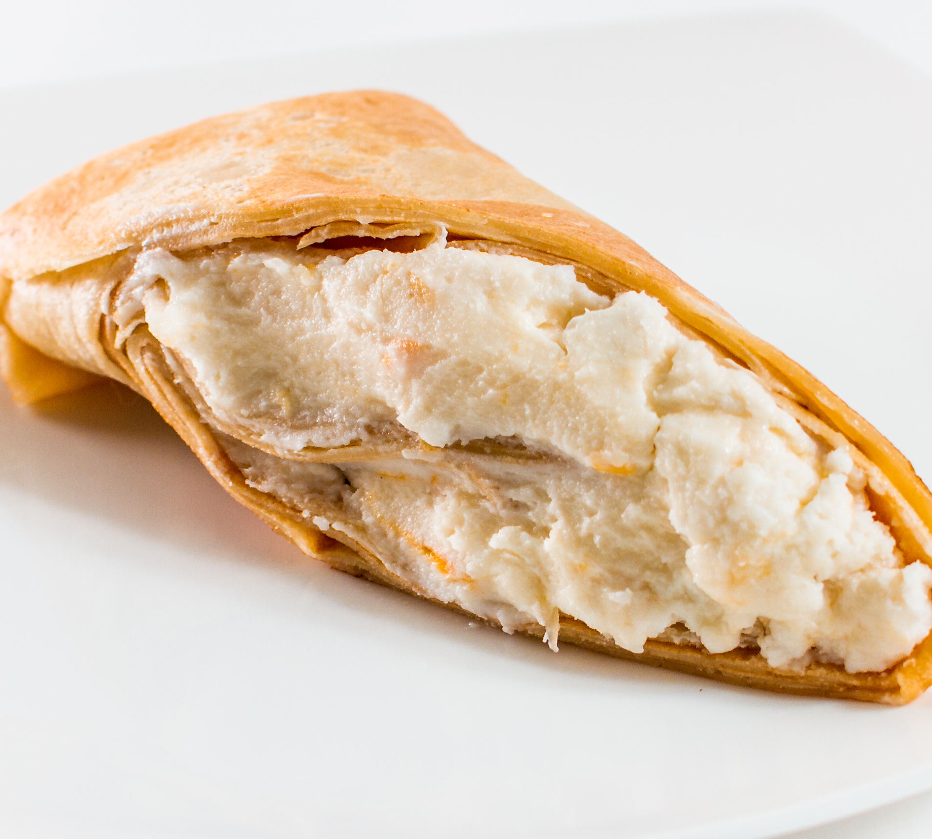 Блинчик с творогом