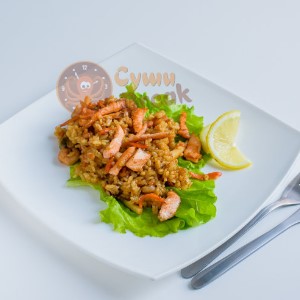 Рис с морепродуктами