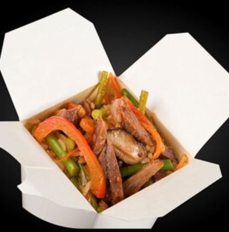 Рис с говядиной по-азиатски