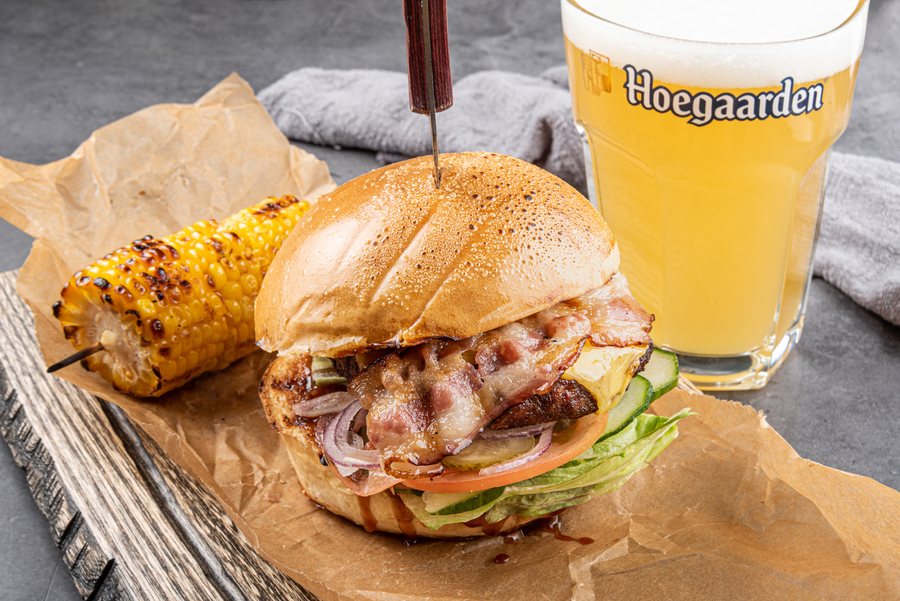 Бургер с говядиной