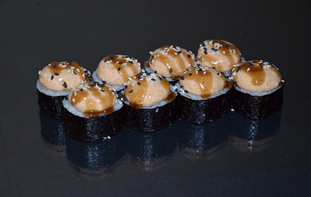 Запечённый с мидией