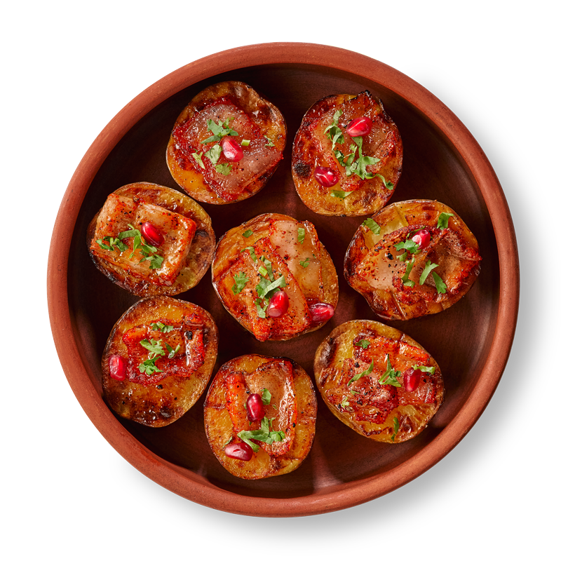 Картофель с салом