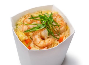 Рис на ВОКЕ с морепродуктами