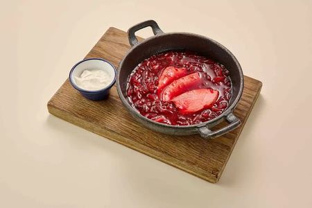 Борщ с курочкой
