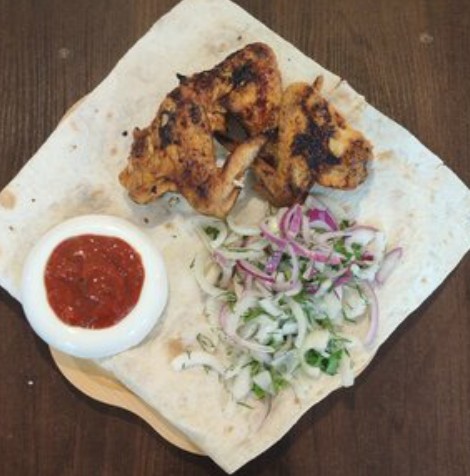 Шашлык из кур. крыльев острый