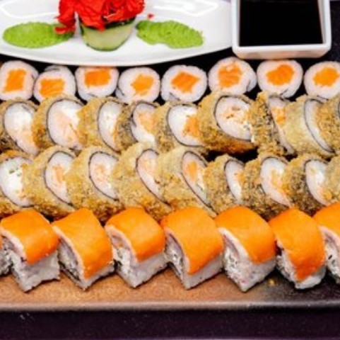 Набор из лосося