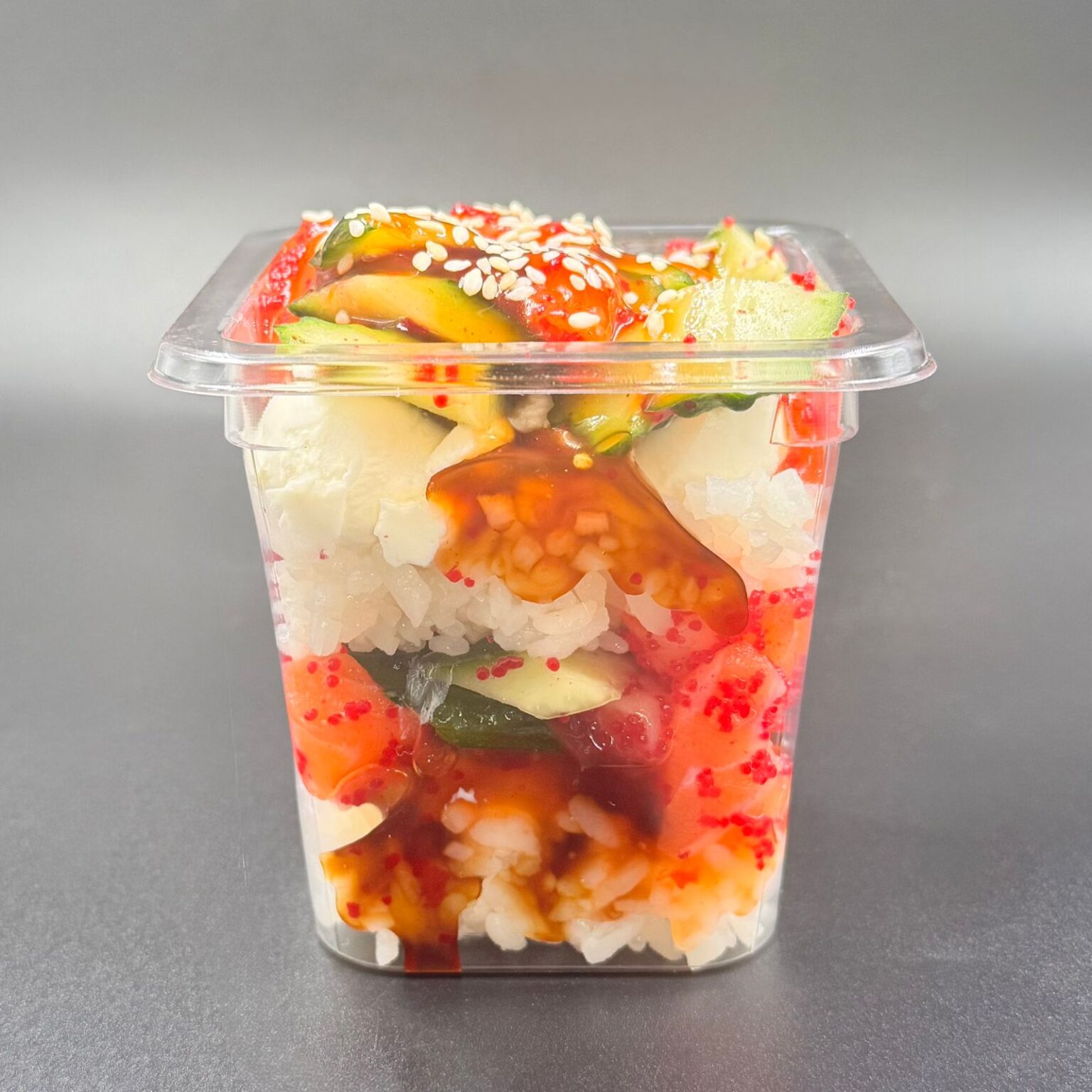 Трайфл с лососем