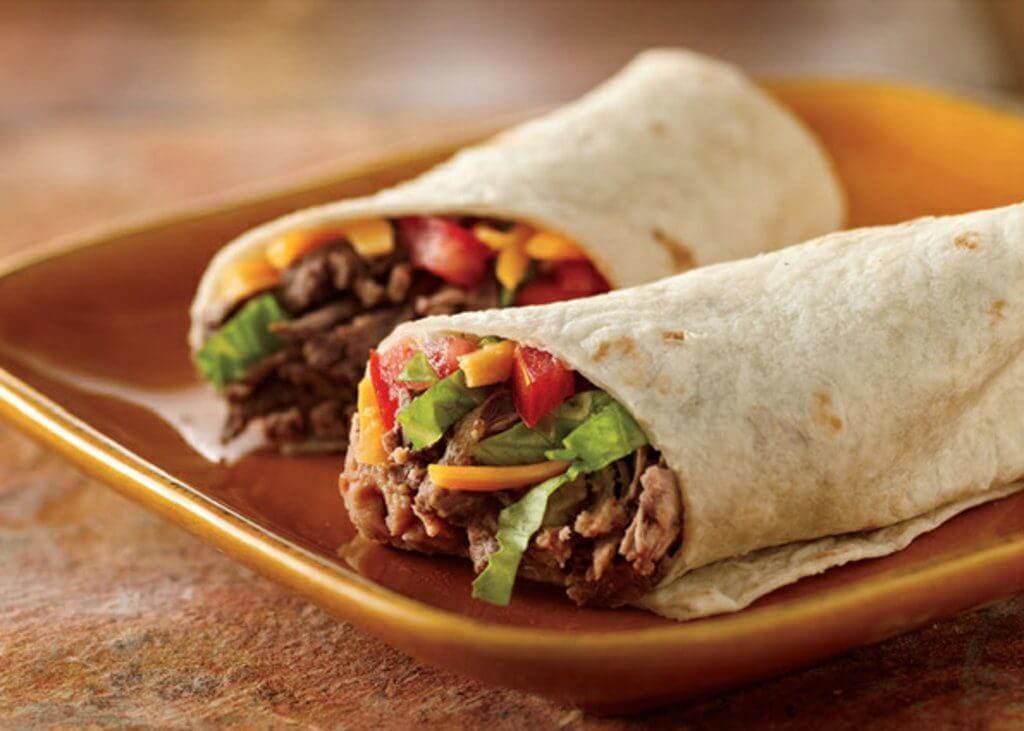 Буррито с говяжьим мясом 450гр