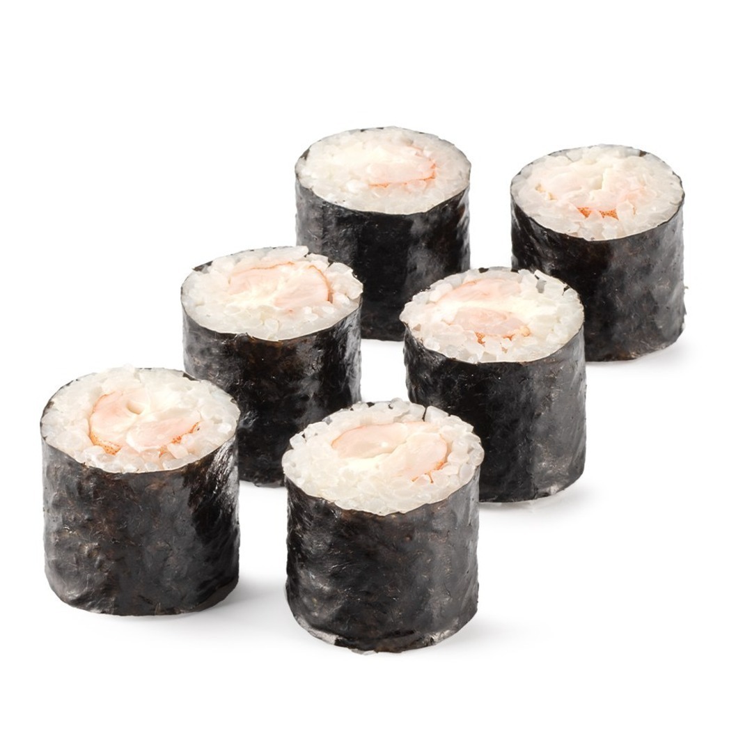 Ролл с креветками