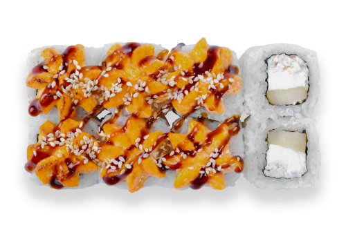 Запеченный с кальмаром