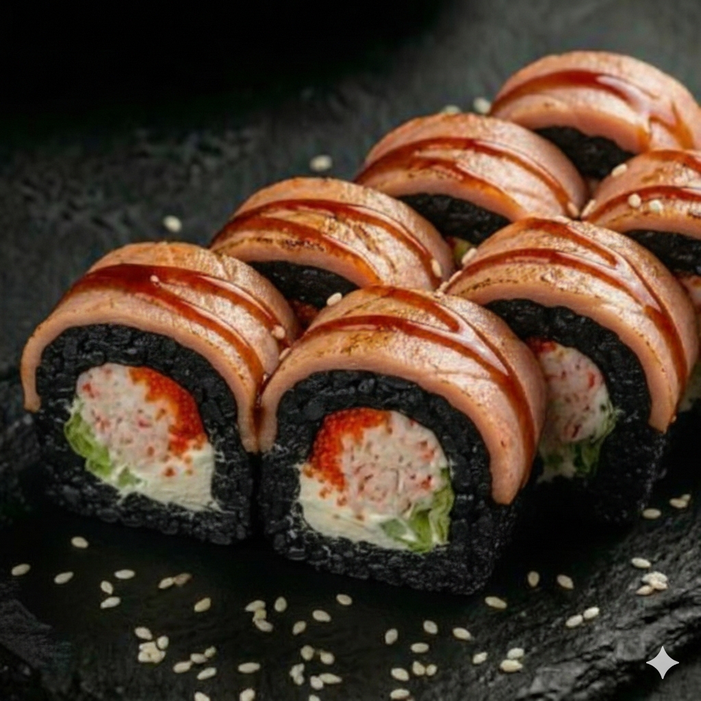 Опалённая филадельфия с тунцом