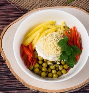 Салат Мясной пломбир
