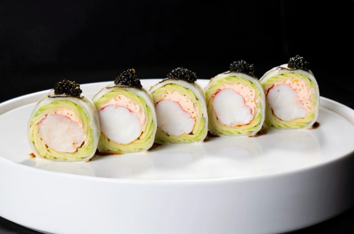 Кето-ролл с Камчатским Крабом и сыром