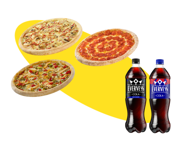 Зимний cет c Evervess Cola